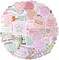 100PCS Cute Preppy Stickers Pink Motivational Vinyl Waterproof Sticker